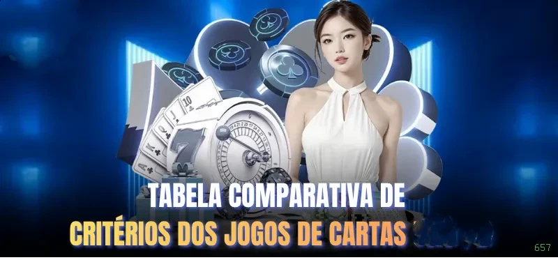 Cassino 657 - mesas ao vivo e jogos